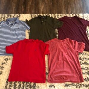 Boys lot of Polo Ralph Lauren shirts size 10/12